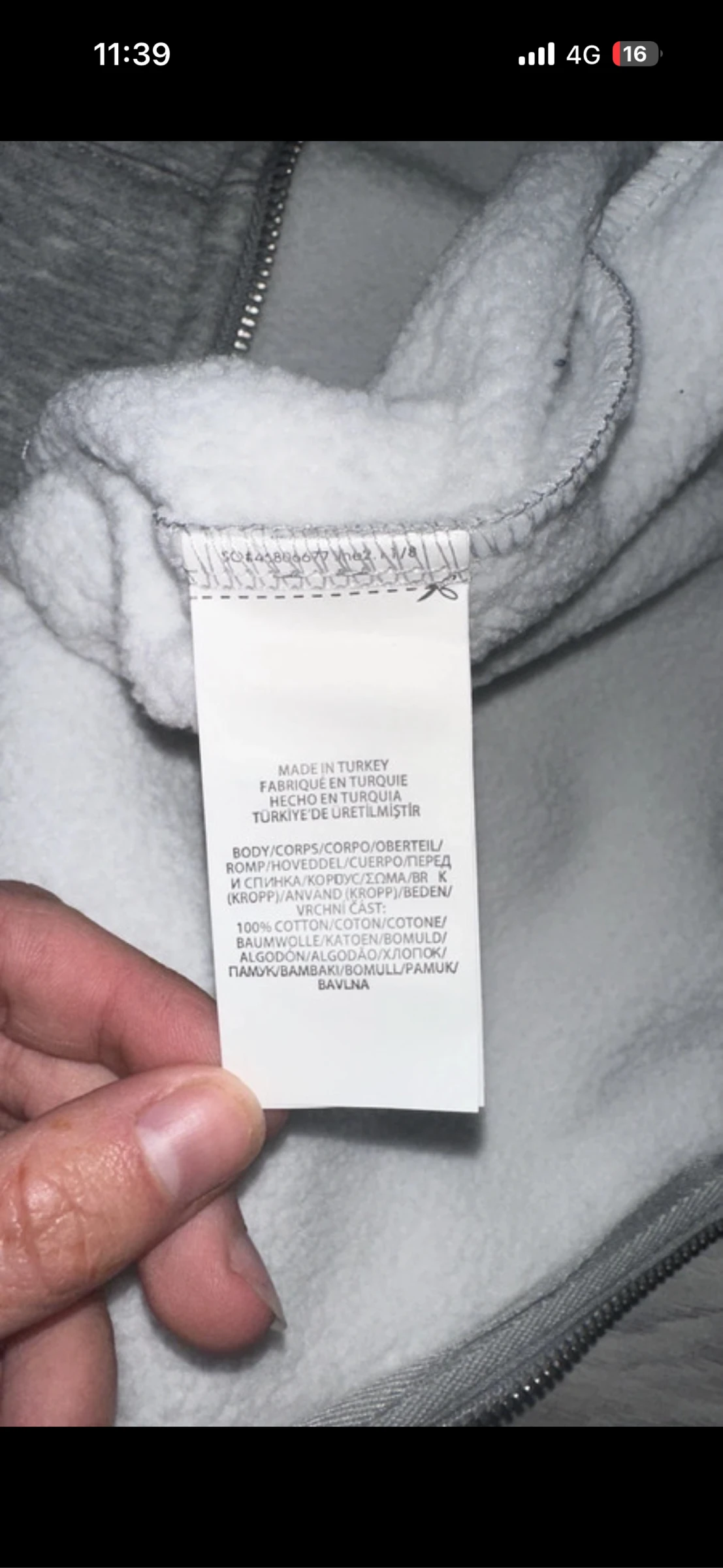 Veste zip Ralph Lauren gris  – photo 5